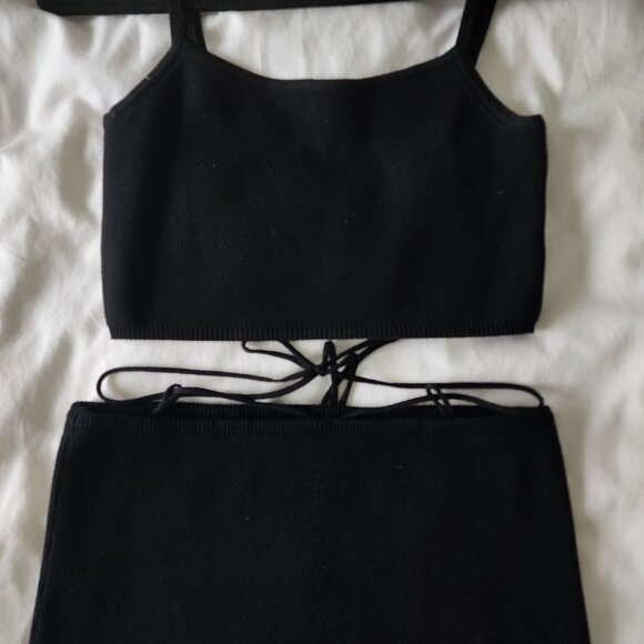 Black knit set - Picture 9 of 9